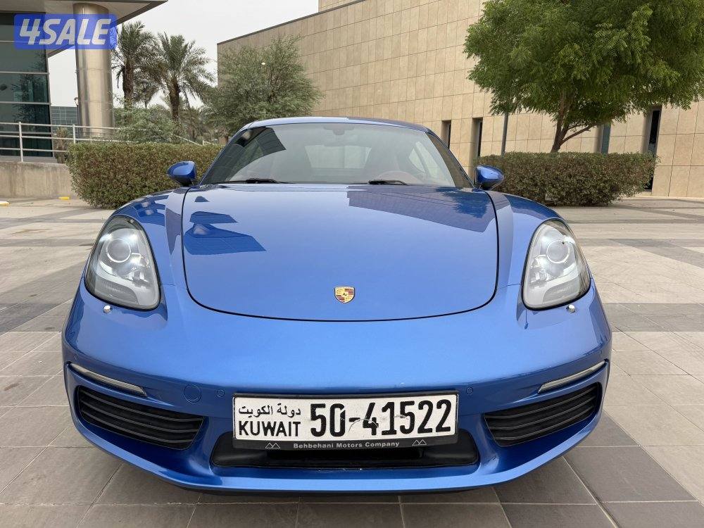 للبيع : بورش كايمان 718 : موديل 20182