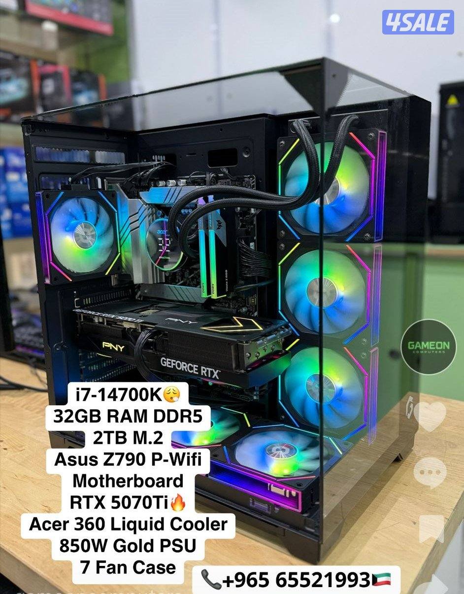 PC Gaming i7-14700K, 5070Ti1