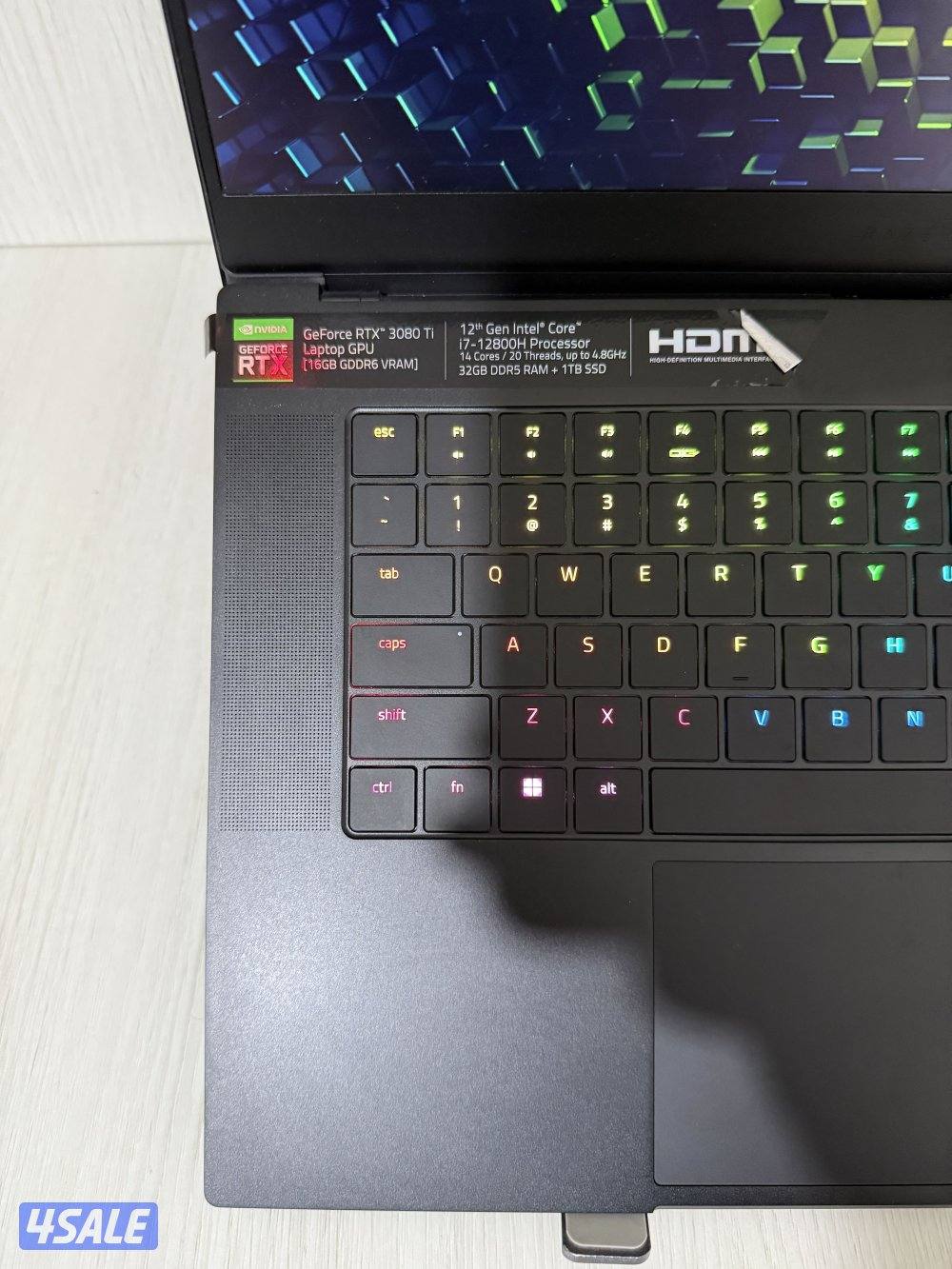 GAMING LAPTOP RAZER BLADE 15 2022 [3080Ti] + MOUSE3