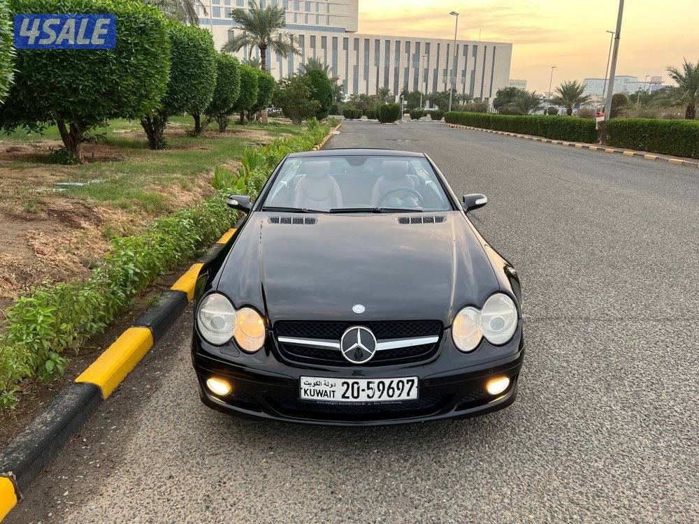 للبيع مرسيدس SL 350 موديل 2008 بحاله ممتازه عداد2150