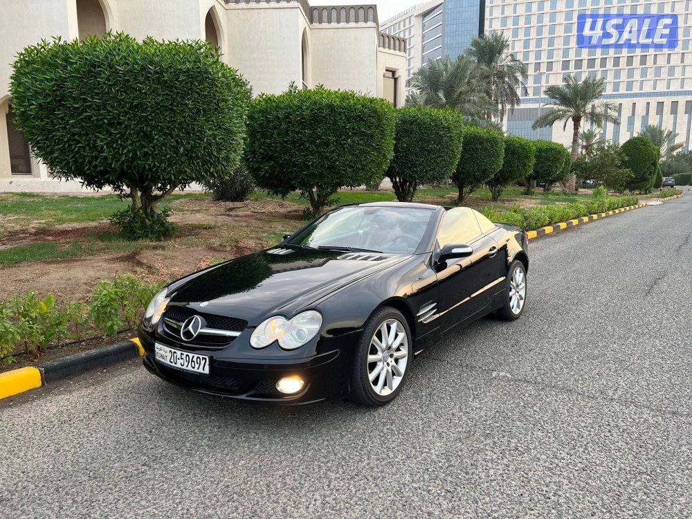 للبيع مرسيدس SL 350 موديل 2008 بحاله ممتازه عداد2153