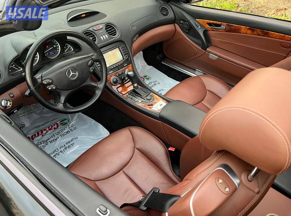للبيع مرسيدس SL 350 موديل 2008 بحاله ممتازه عداد2154