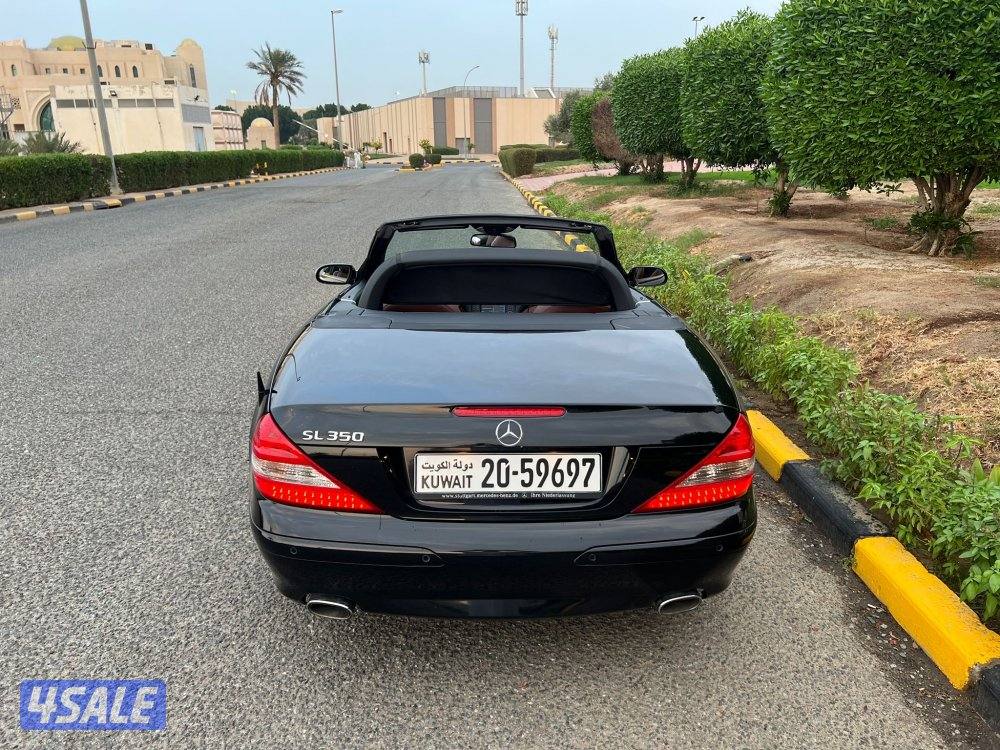 للبيع مرسيدس SL 350 موديل 2008 بحاله ممتازه عداد2155