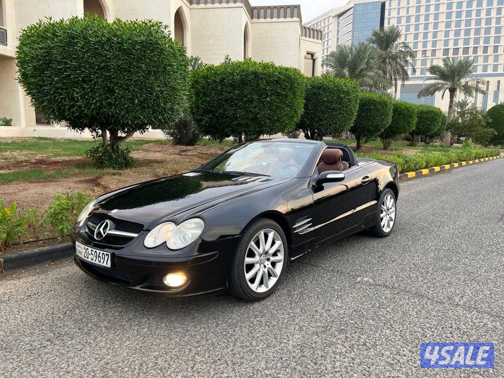 للبيع مرسيدس SL 350 موديل 2008 بحاله ممتازه عداد2157