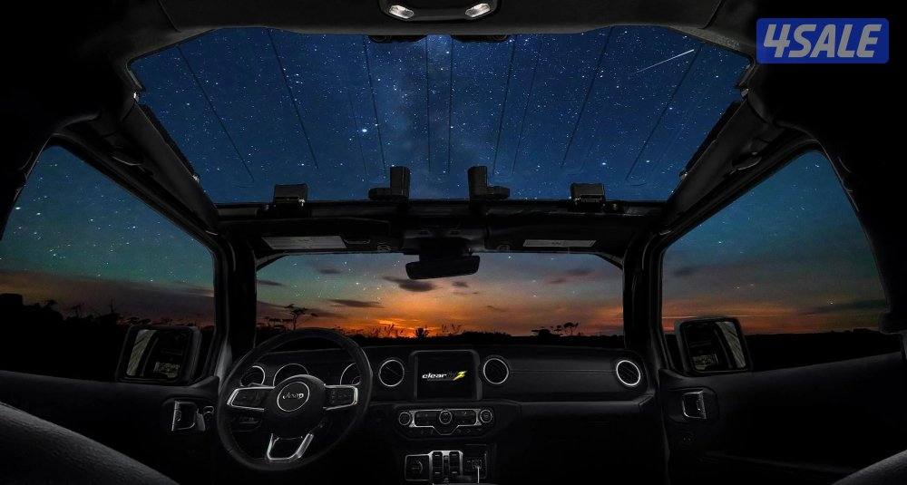 Clear Top 2018–2025 Jeep Wrangler Panoramic Freedom Top1