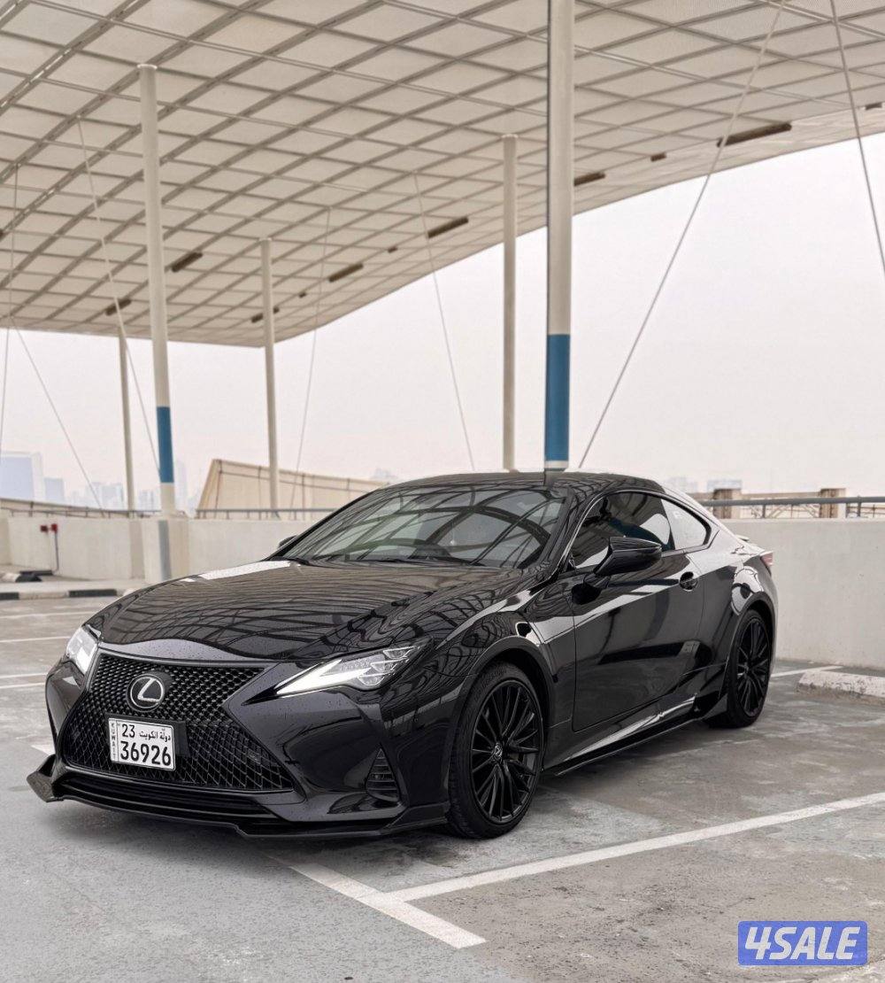 للبيع لكزس RC350 موديل 2024 عداد 18 الف كم صبغ الوكالة تحت الكفالة0