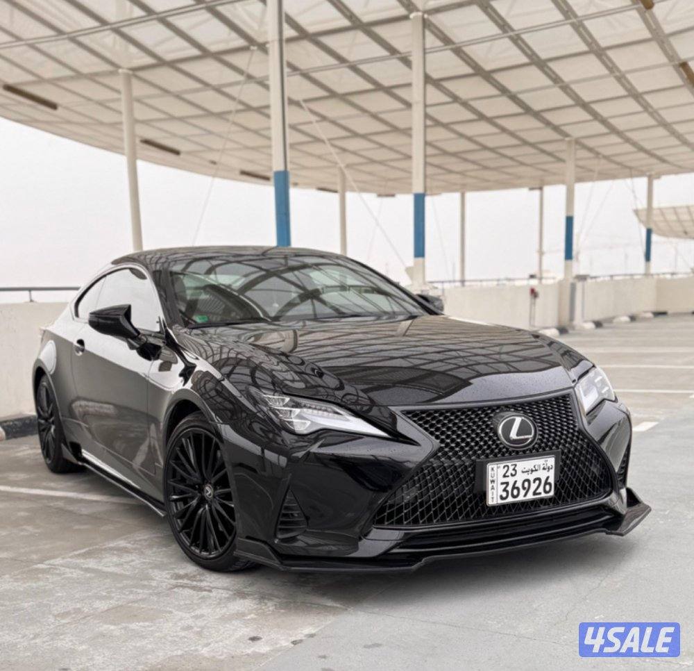 للبيع لكزس RC350 موديل 2024 عداد 18 الف كم صبغ الوكالة تحت الكفالة2