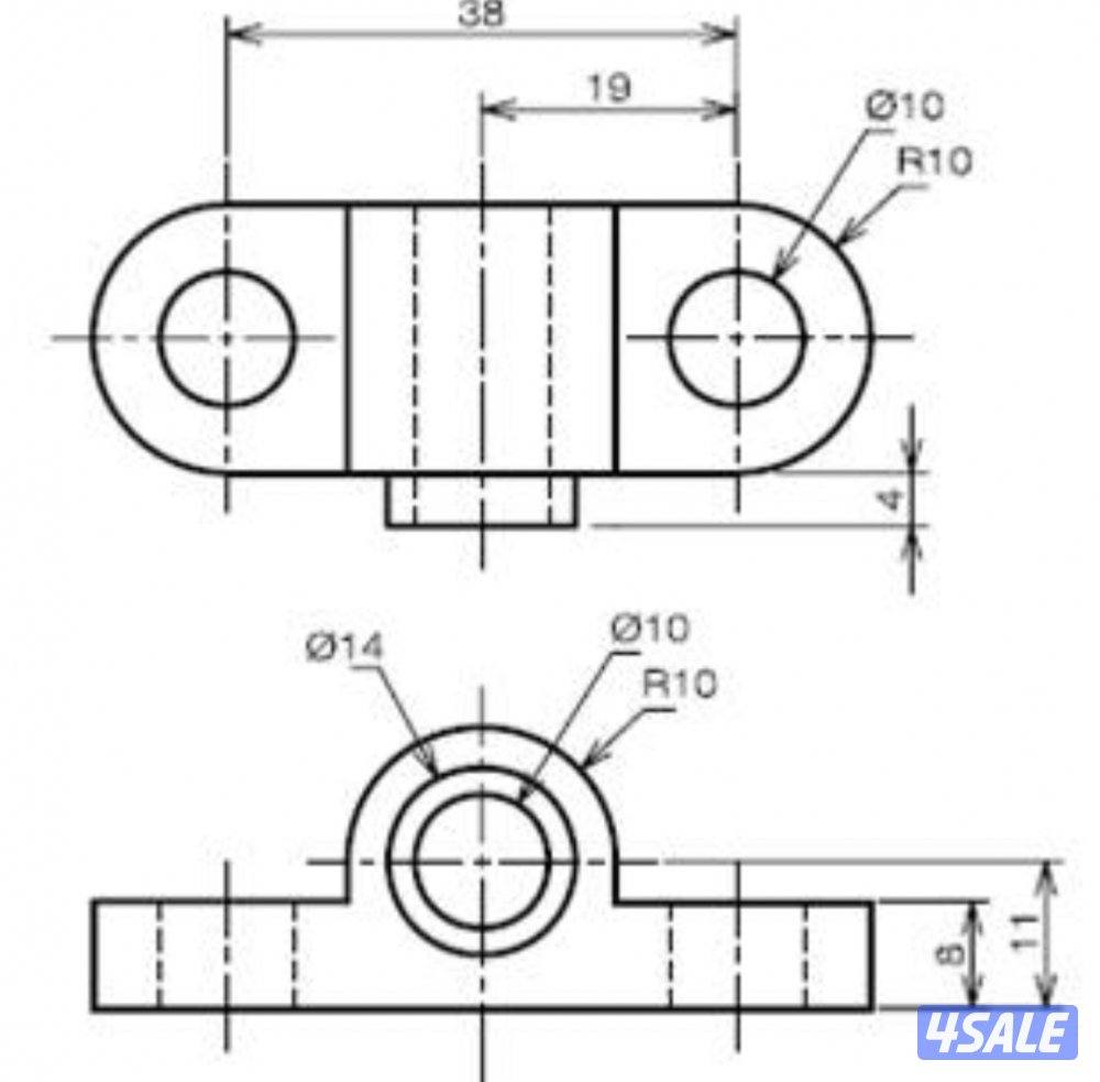 تعليم الرسم الهندسي2