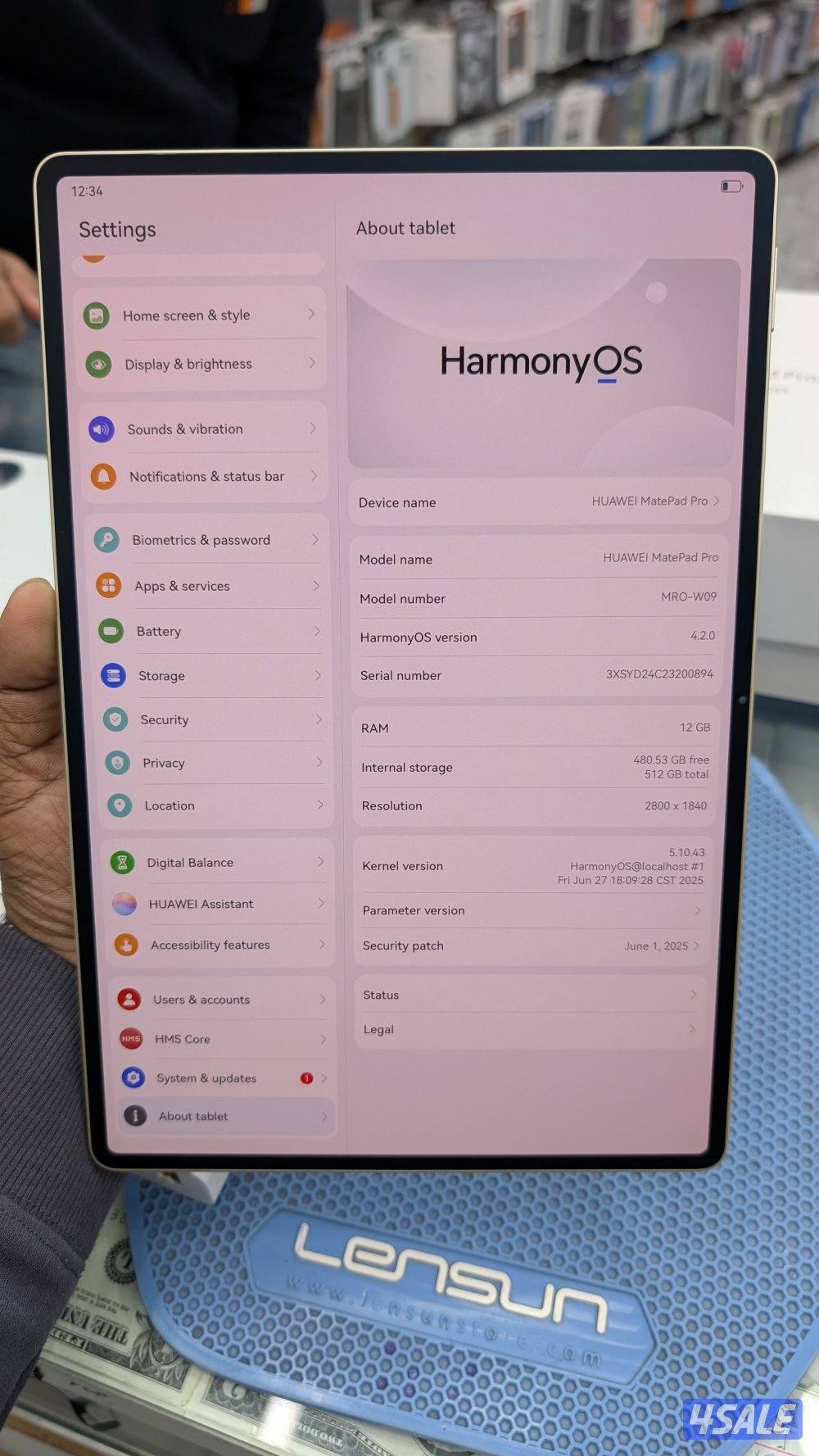 HUAWEI MatePad pro (paperMatte edition)3