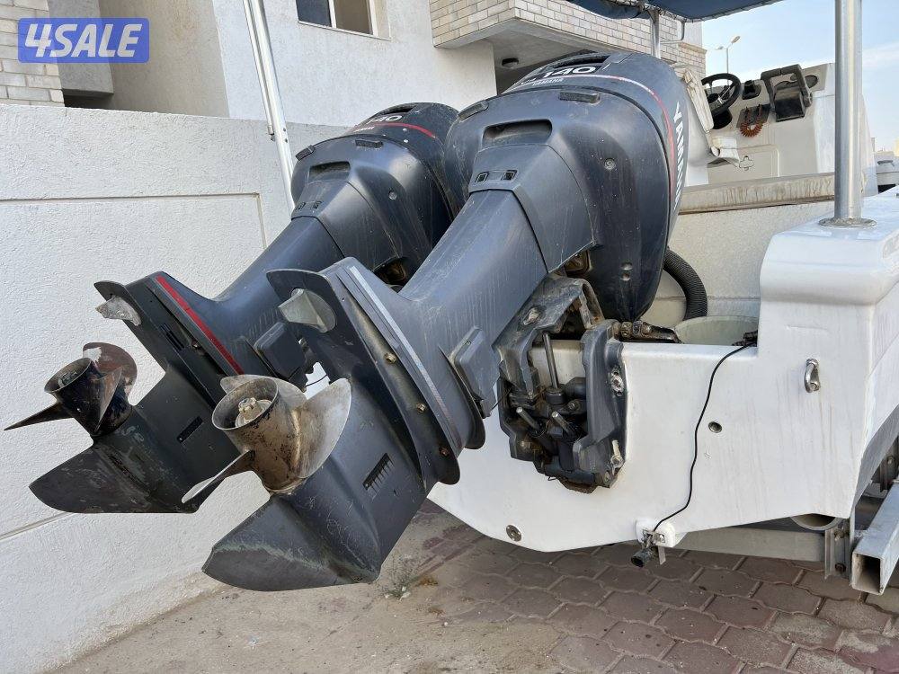 للبع مكينتين YAMAHA/14/140 وحده ٢٠٠١ والثانيه ٢٠٠٥ ستاندر استعمال خفيف0