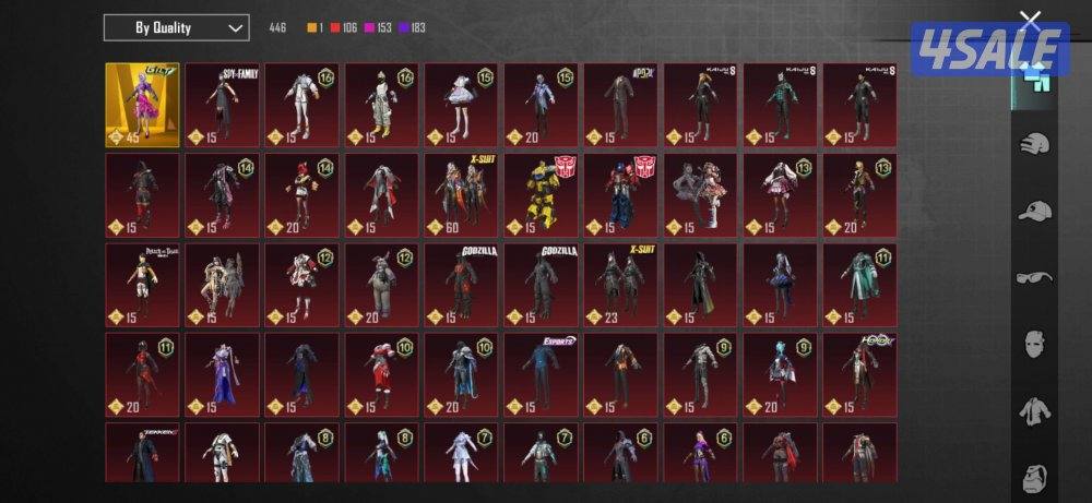 pubg best account for sale2