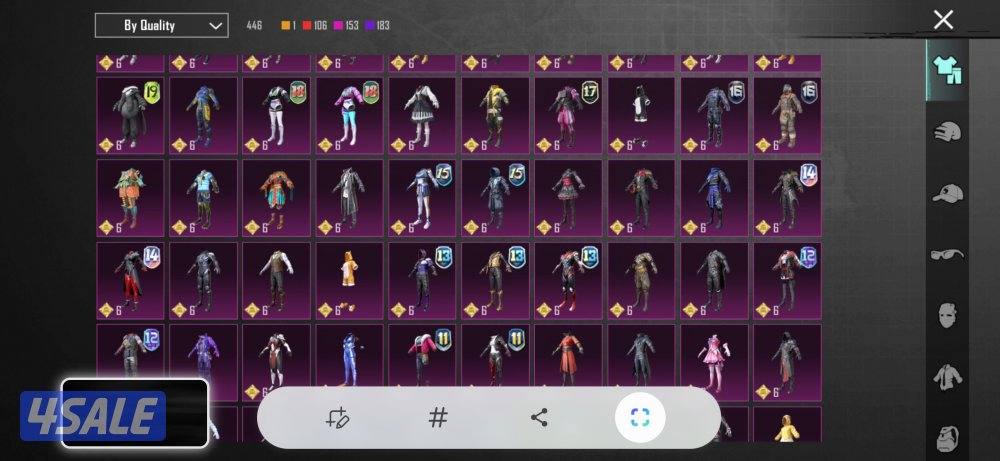 pubg best account for sale7