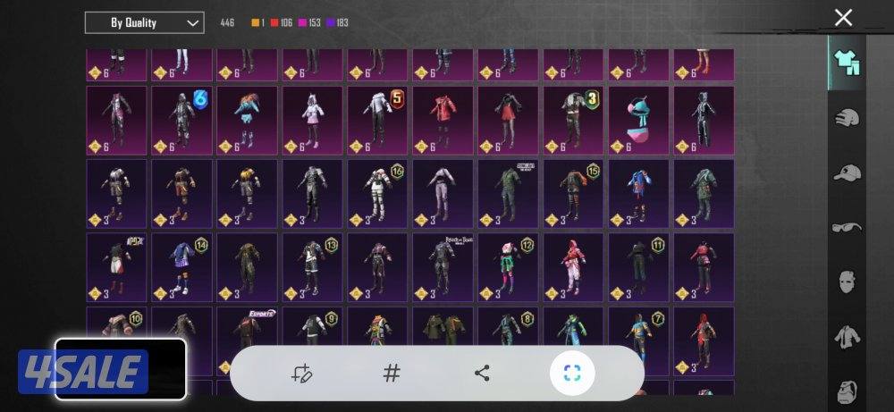 pubg best account for sale8