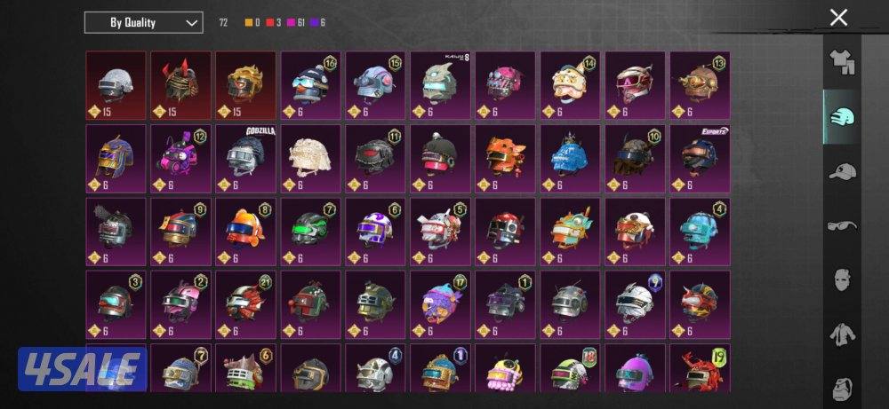 pubg best account for sale10