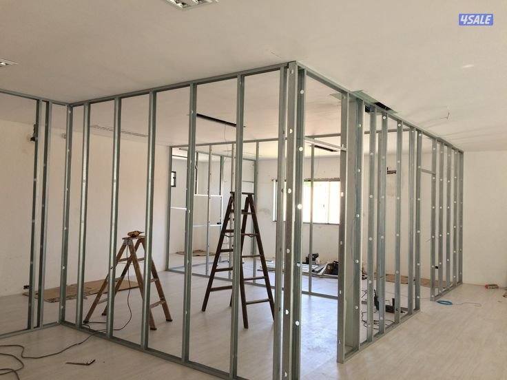 فني جبس بورد وبديل شيبورد وبديل خشب وأصباغ0