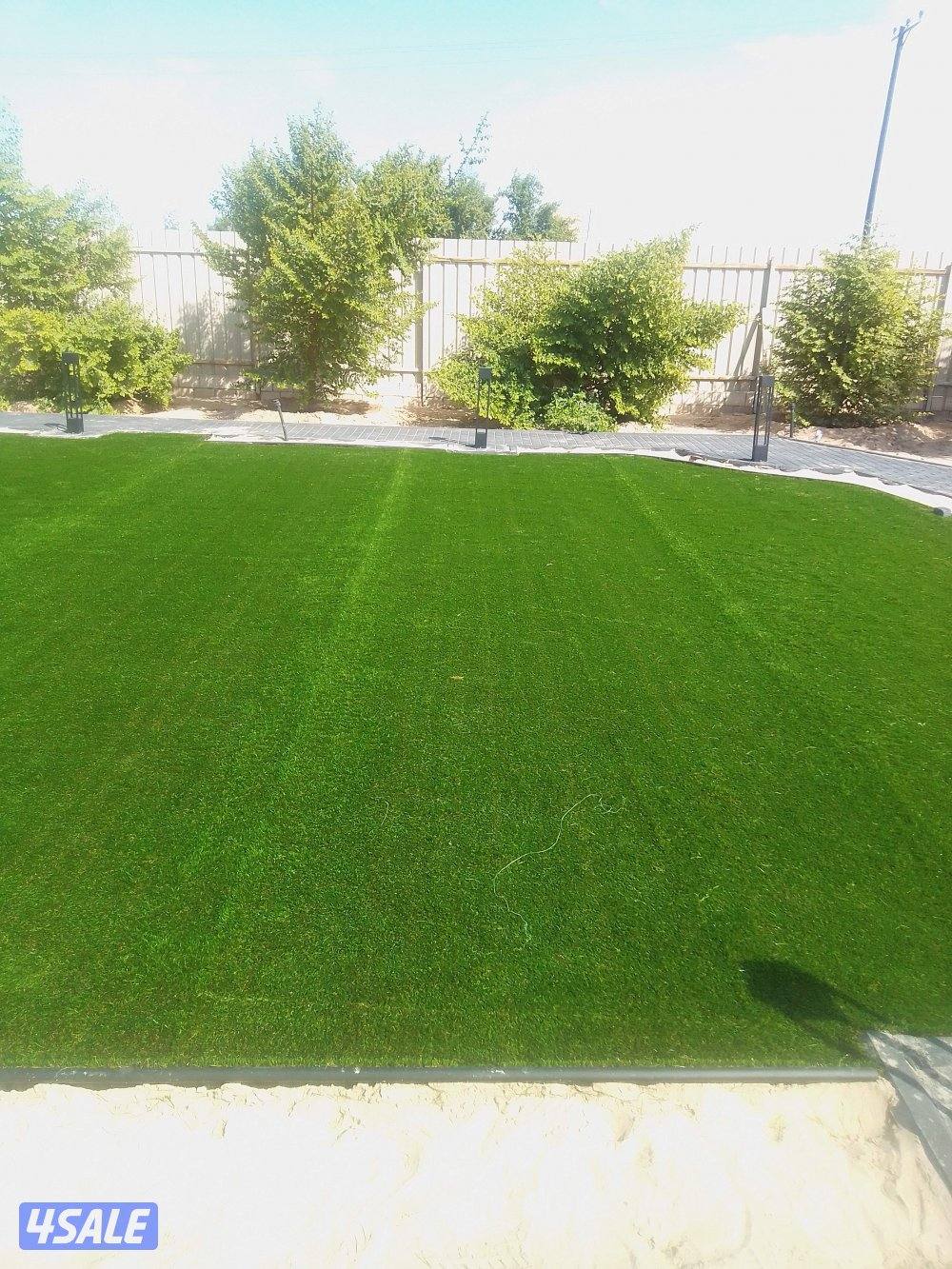 تنسيق حدائق تركيب تيل طبيعي وصناعى سور تركيا تركيب شبكات الري بلاط وكر0