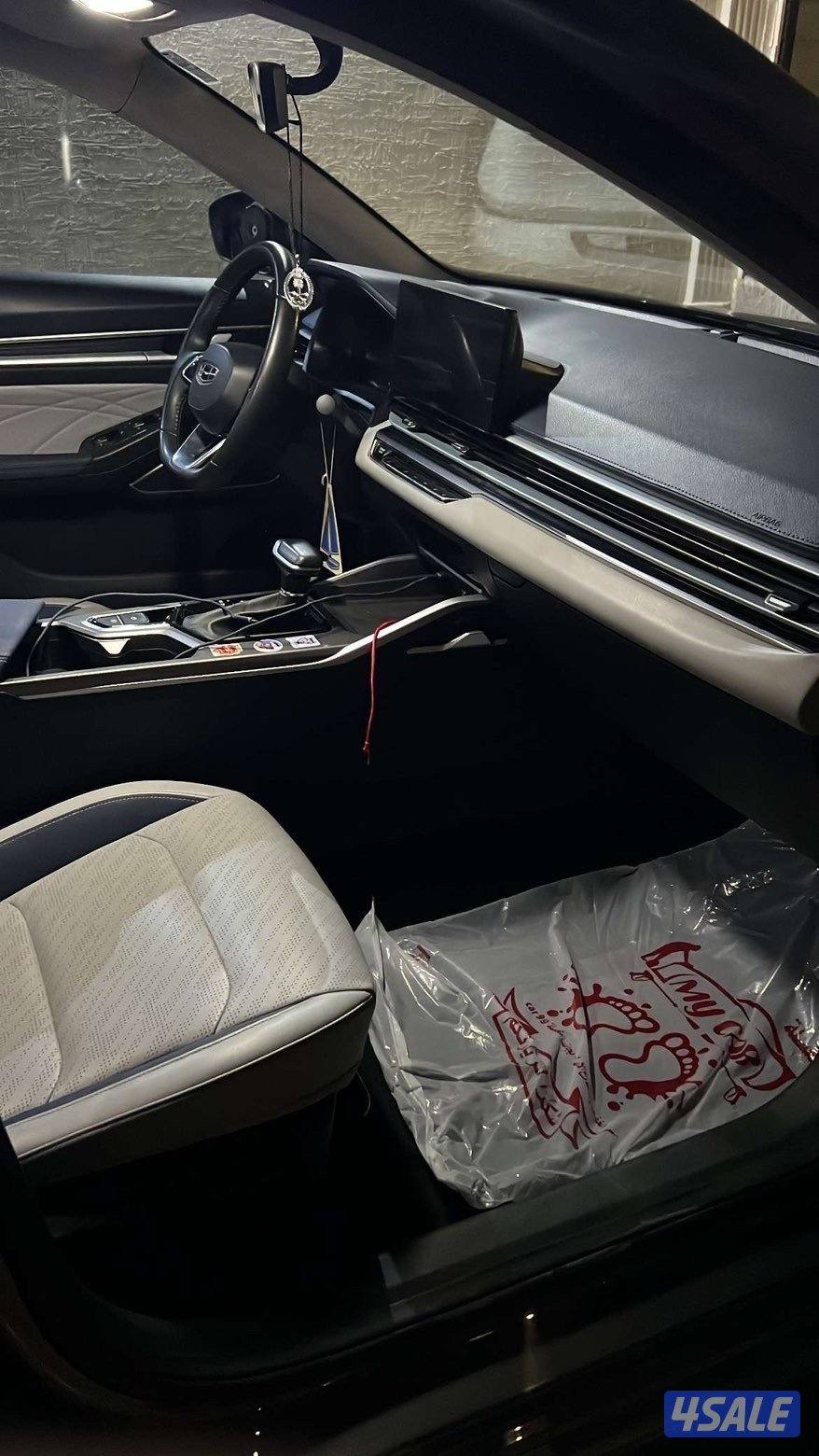 جيلي ام جراند 2023 ممشى ١٢٥ صبغ وكاله شرط الفحص قير مكينه شاصي بدي2