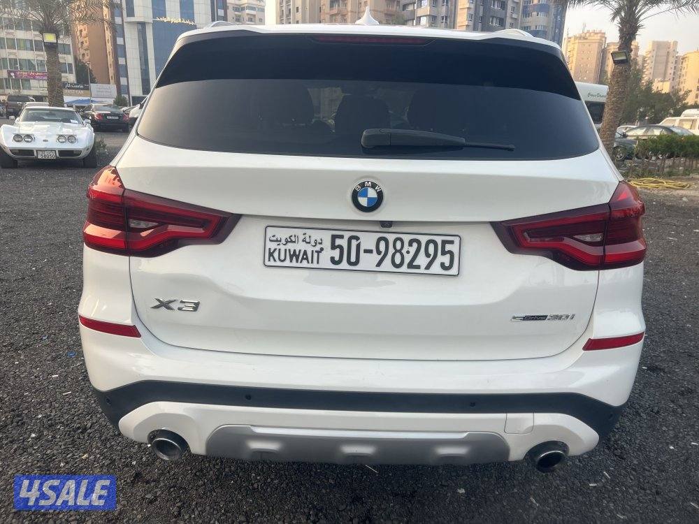 بي ام دبليو X3 ابيض 2020 ماشي 62 الف صبغ وكاله وبحاله ممتازه كامل المو3