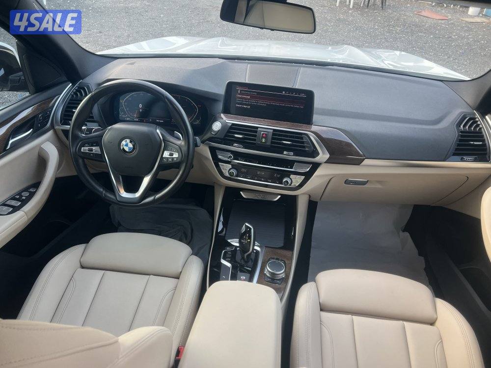 بي ام دبليو X3 ابيض 2020 ماشي 62 الف صبغ وكاله وبحاله ممتازه كامل المو7