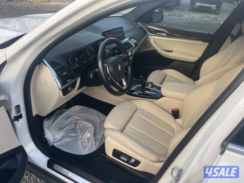 بي ام دبليو X3 ابيض 2020 ماشي 62 الف صبغ وكاله وبحاله ممتازه كامل المو11