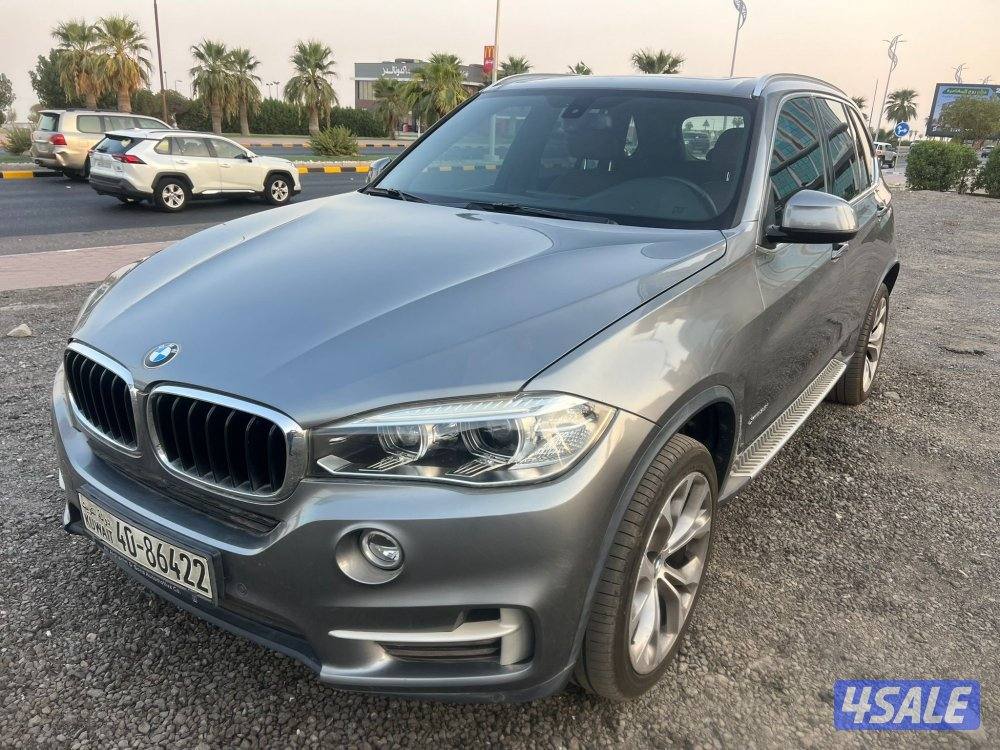بي ام دبليو X5 رمادي 2017 ماشي 157 صبغ وكاله وشرط الفحص بالكامل 6 سلند0