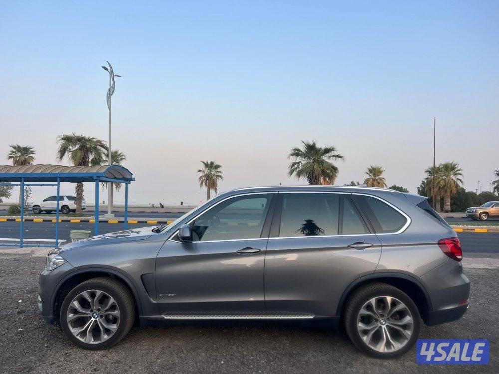 بي ام دبليو X5 رمادي 2017 ماشي 157 صبغ وكاله وشرط الفحص بالكامل 6 سلند7