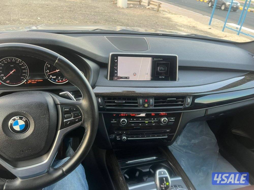 بي ام دبليو X5 رمادي 2017 ماشي 157 صبغ وكاله وشرط الفحص بالكامل 6 سلند10