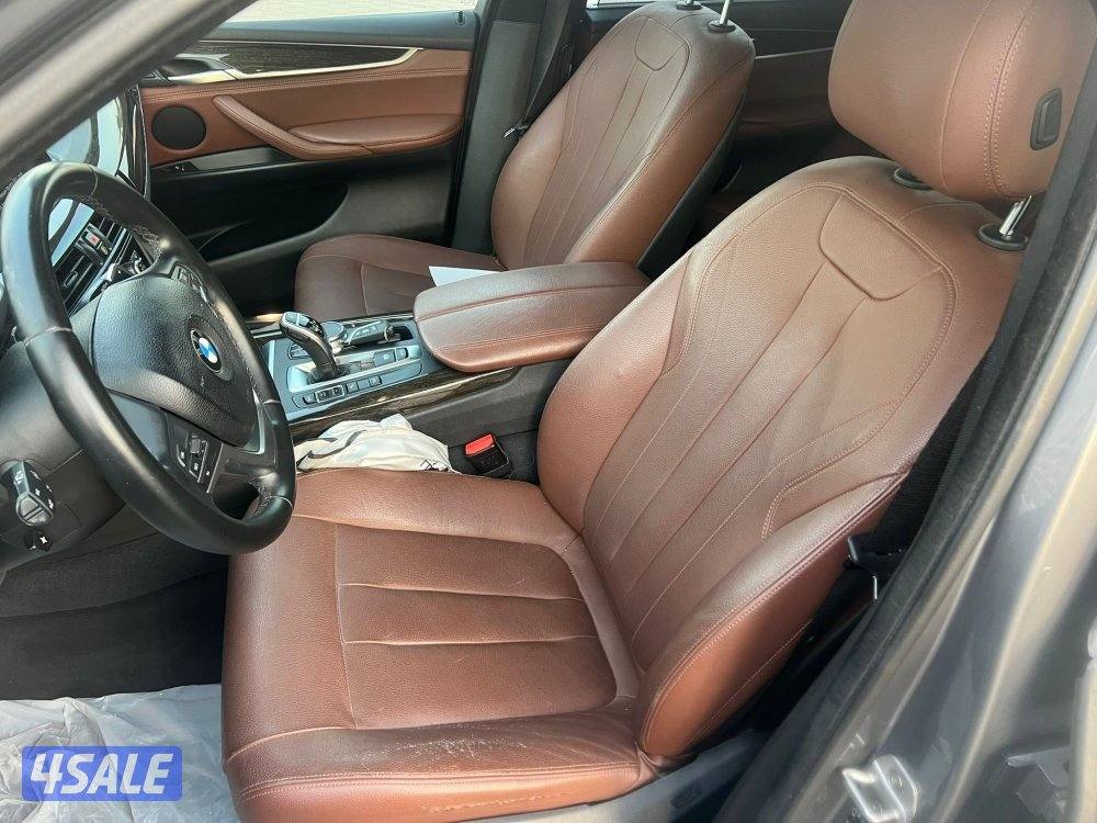 بي ام دبليو X5 رمادي 2017 ماشي 157 صبغ وكاله وشرط الفحص بالكامل 6 سلند15
