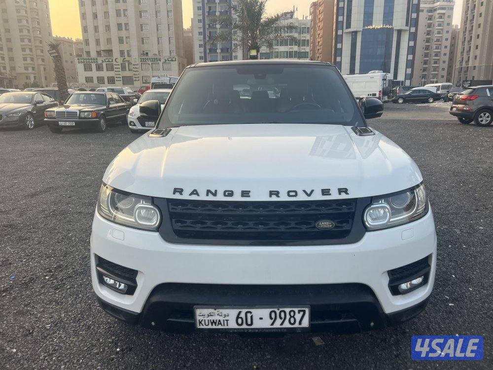 رنج روفر سبورت سوبر شارج 8 سلندر صبغ وكاله شرط الفحص بالكامل بحاله ممت2