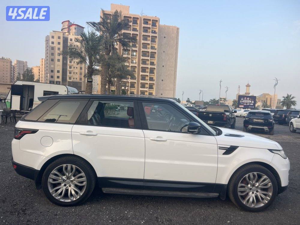رنج روفر سبورت سوبر شارج 8 سلندر صبغ وكاله شرط الفحص بالكامل بحاله ممت4