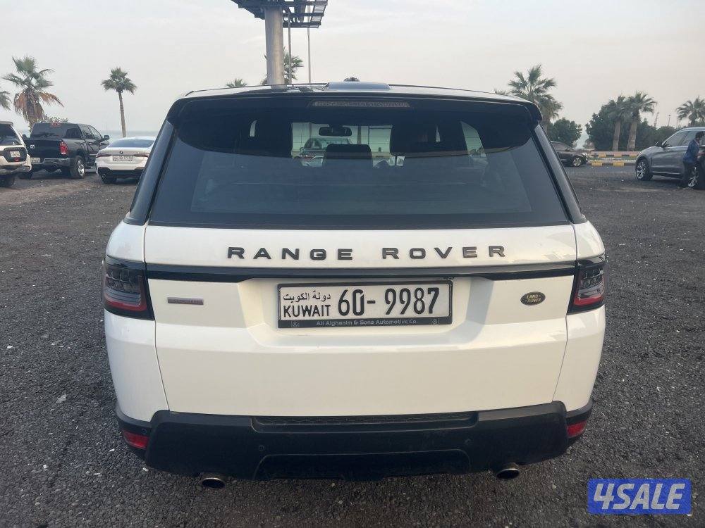 رنج روفر سبورت سوبر شارج 8 سلندر صبغ وكاله شرط الفحص بالكامل بحاله ممت6