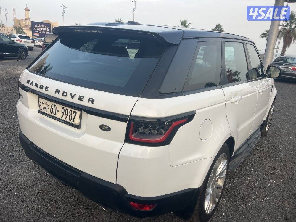 رنج روفر سبورت سوبر شارج 8 سلندر صبغ وكاله شرط الفحص بالكامل بحاله ممت7