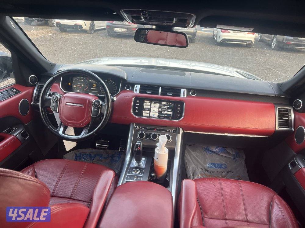 رنج روفر سبورت سوبر شارج 8 سلندر صبغ وكاله شرط الفحص بالكامل بحاله ممت12