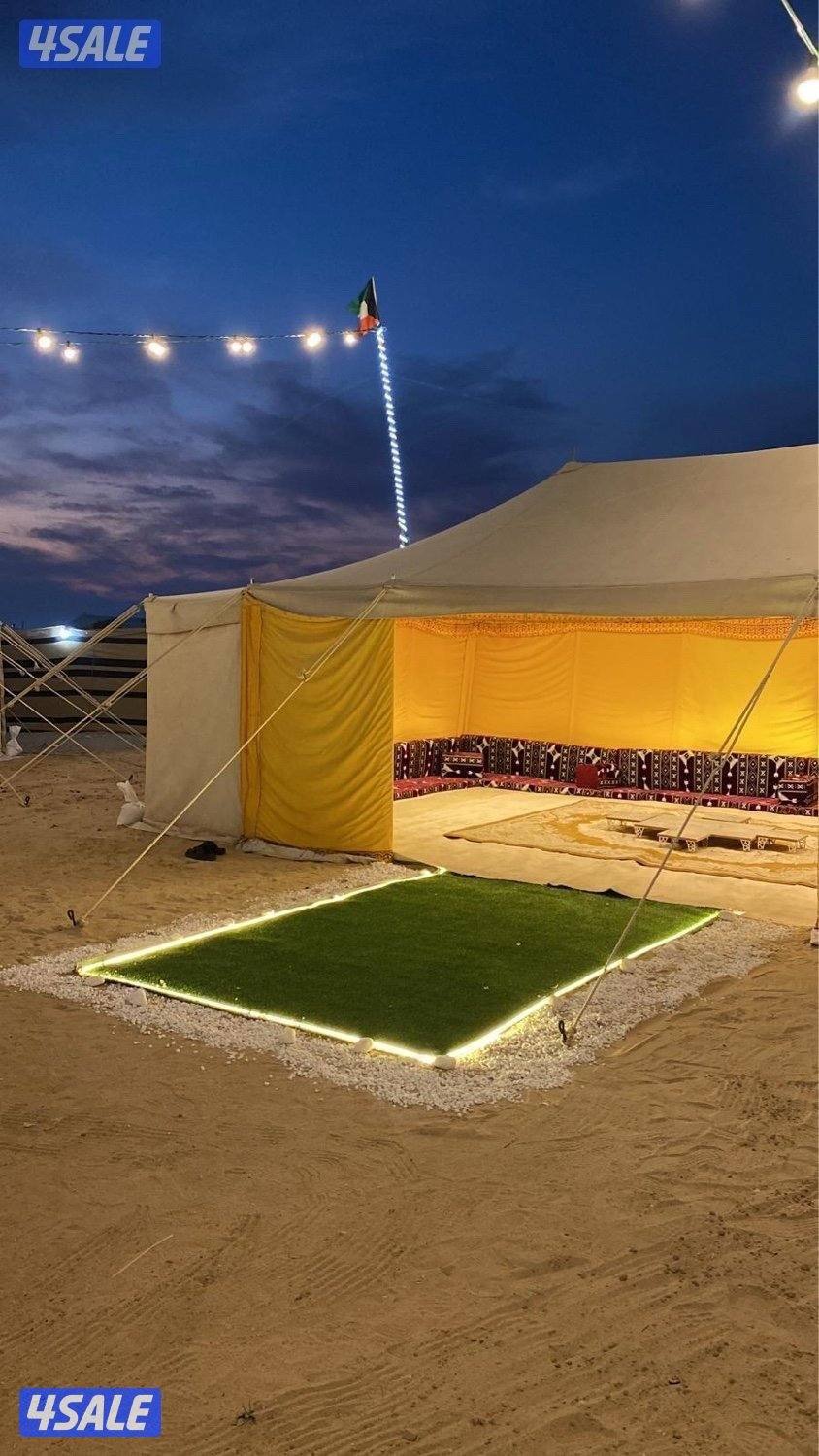 المخيم قريب من سليل الجهراء📍2