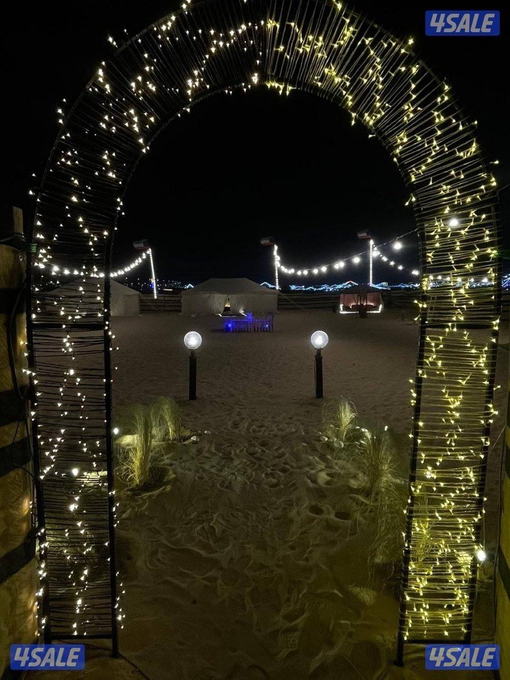 المخيم قريب من سليل الجهراء📍3