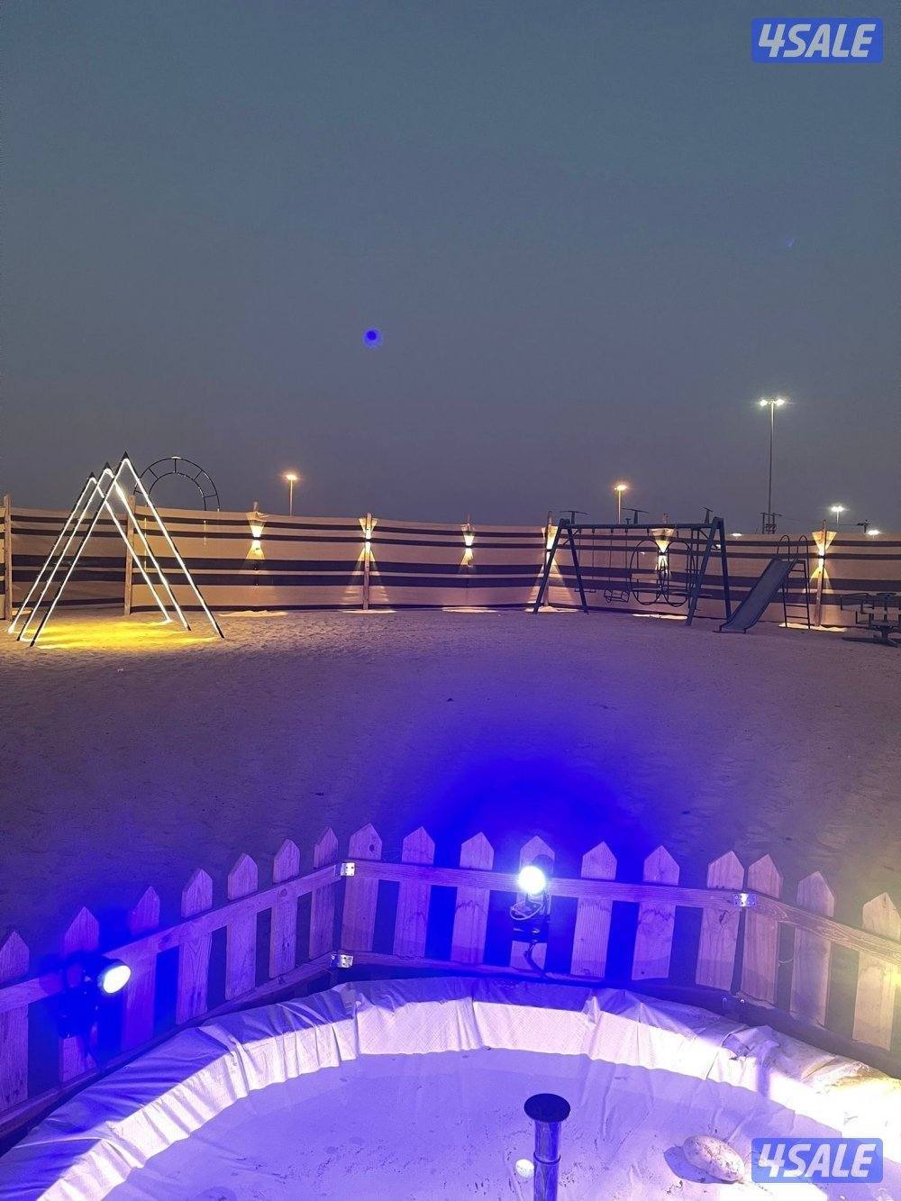 المخيم قريب من سليل الجهراء📍4