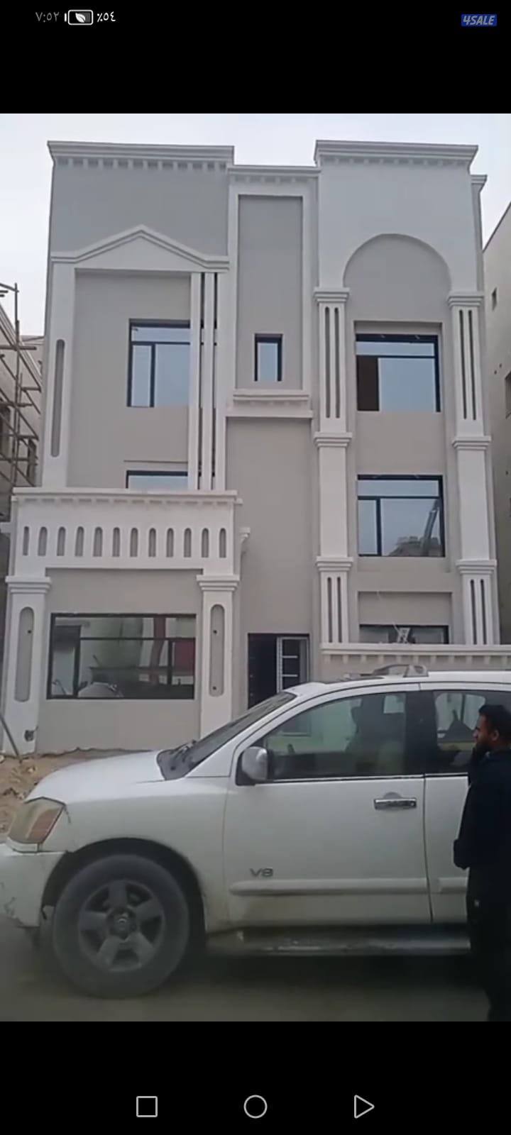 للبيع قسيمه بالمطلاع 3 أدوار وربع وثيقة حرة تشطيب سوبر ديلوكس0