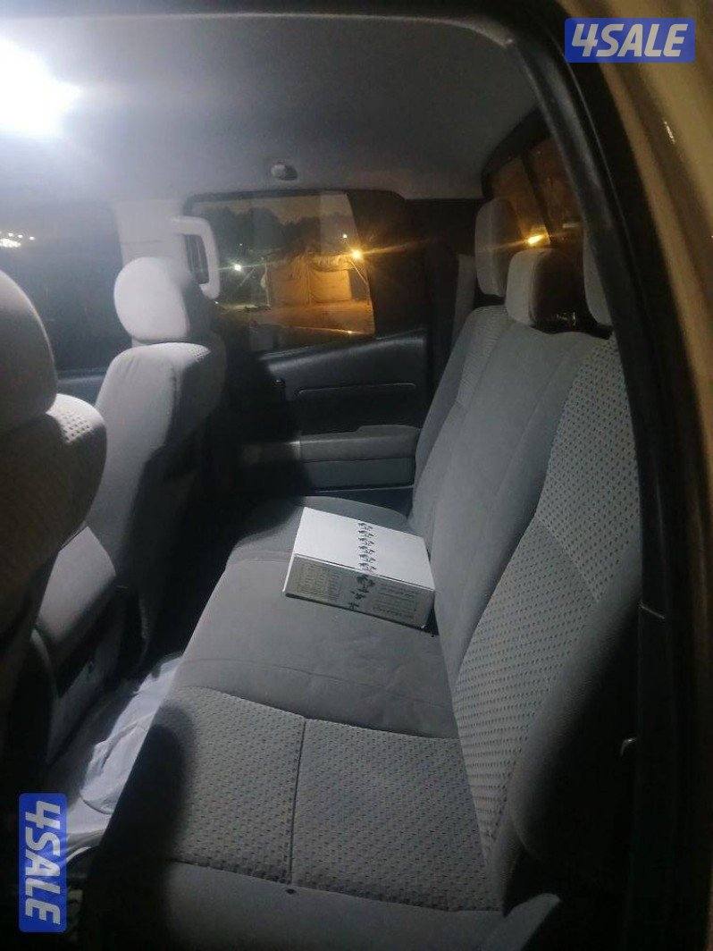 وانيت تويوتا تندرا ٢٠٠٧ ابيض تأمين سنه فل اوتوماتيك دبل جير2