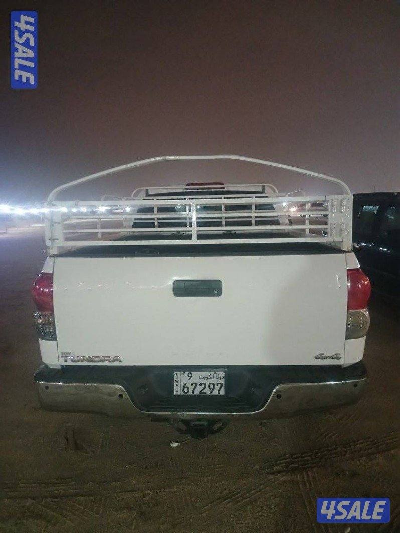 وانيت تويوتا تندرا ٢٠٠٧ ابيض تأمين سنه فل اوتوماتيك دبل جير7