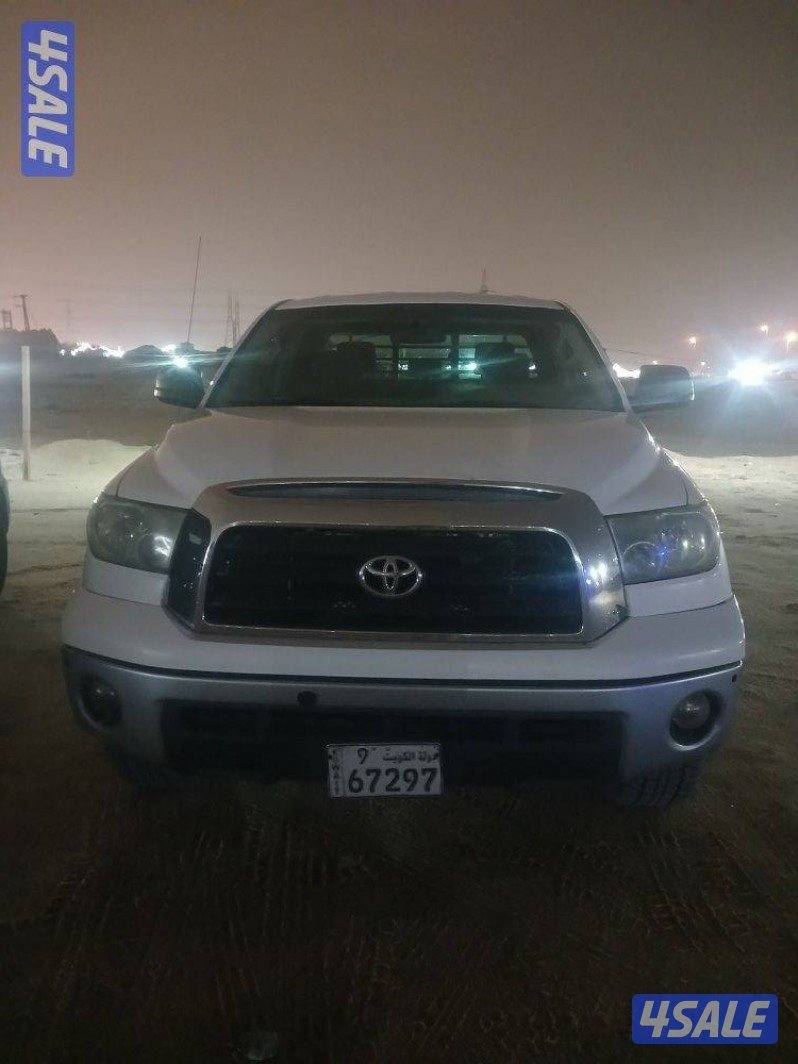 وانيت تويوتا تندرا ٢٠٠٧ ابيض تأمين سنه فل اوتوماتيك دبل جير9