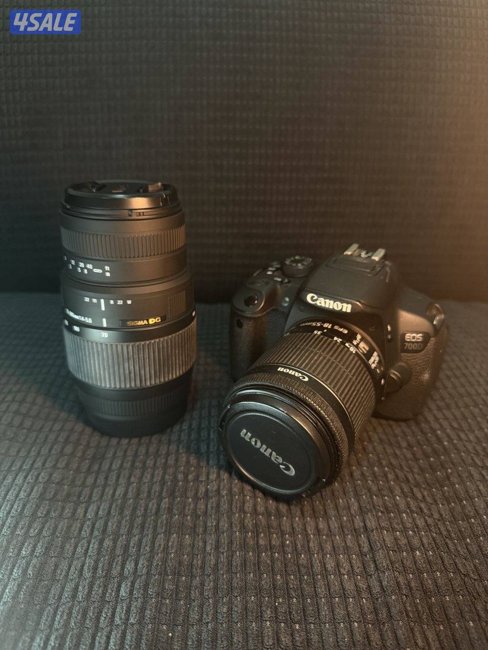 Canon 700D & 2 lens0