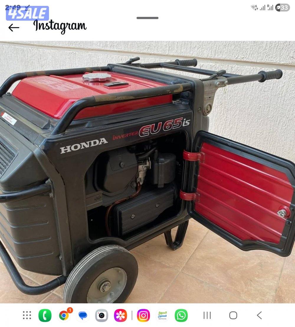 للبيع مكينه هوندا 6500eu سايلنت2