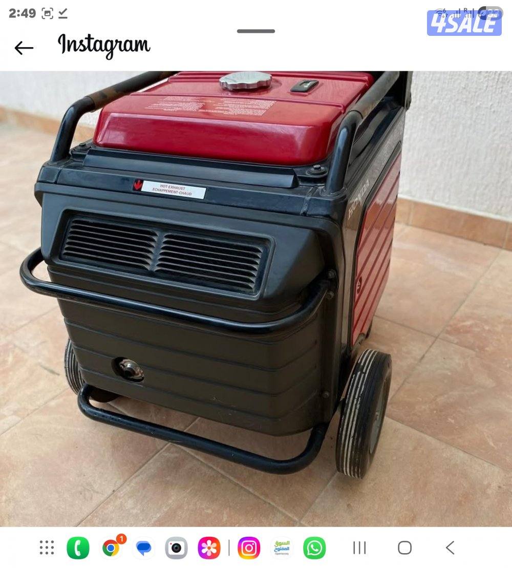 للبيع مكينه هوندا 6500eu سايلنت3