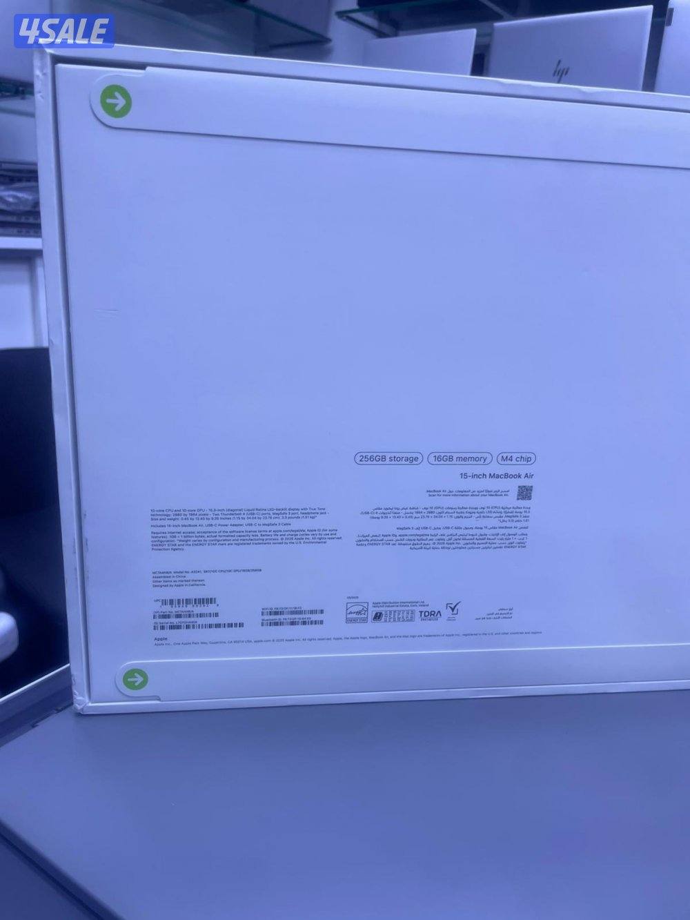 للبيع MacBook Air M4 – شاشة 15 إنش1