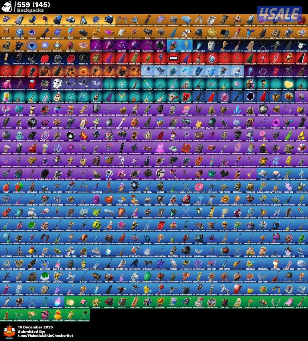 حساب فورت نايت 468 سكن على السوم2