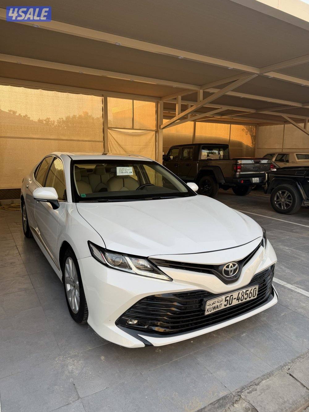 كامري 2019 صبغ الوكاله بالكامل GLE0