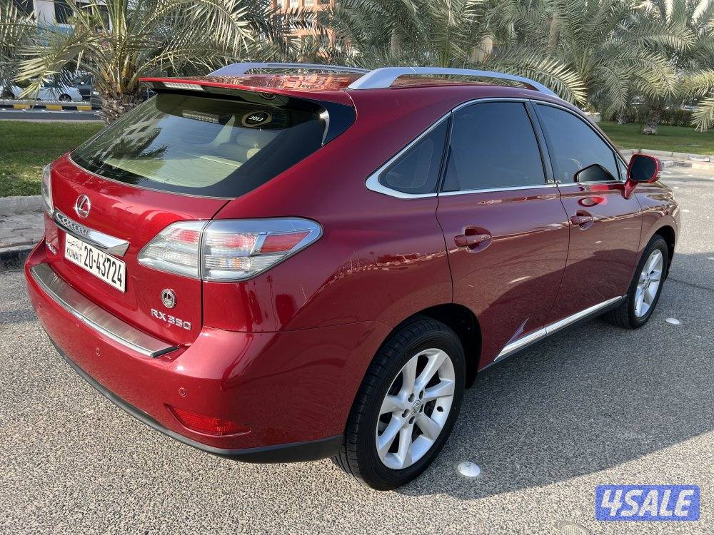 للبيع لكزس RX 350 موديل 2012 وارد وكالة الساير صبغ الوكالة0