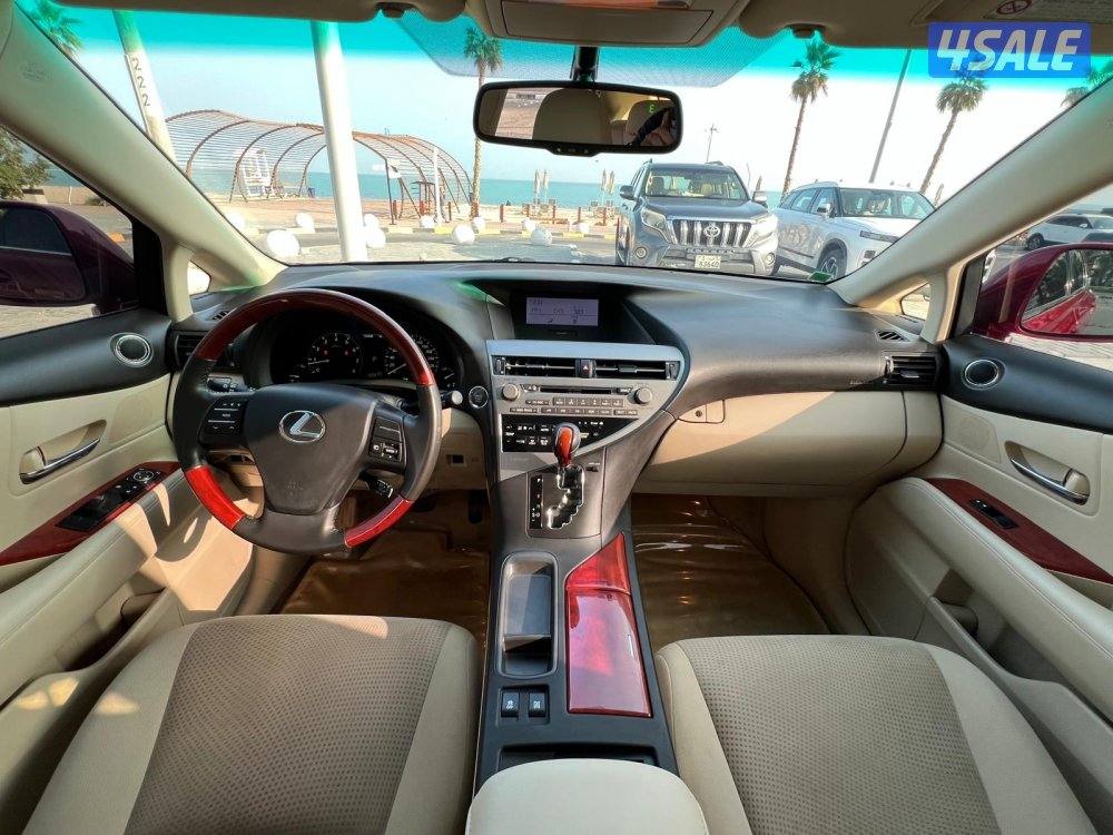 للبيع لكزس RX 350 موديل 2012 وارد وكالة الساير صبغ الوكالة10
