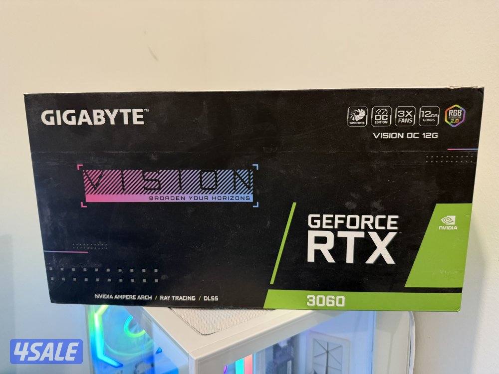 كرت شاشة RTX 3060 GIGABYTE 12GB1