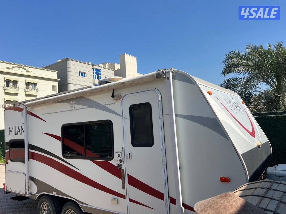 كرفان امريكي نوع ميلان موديل ٢٠١٥ حاله ممتازه بيعه سريعه0